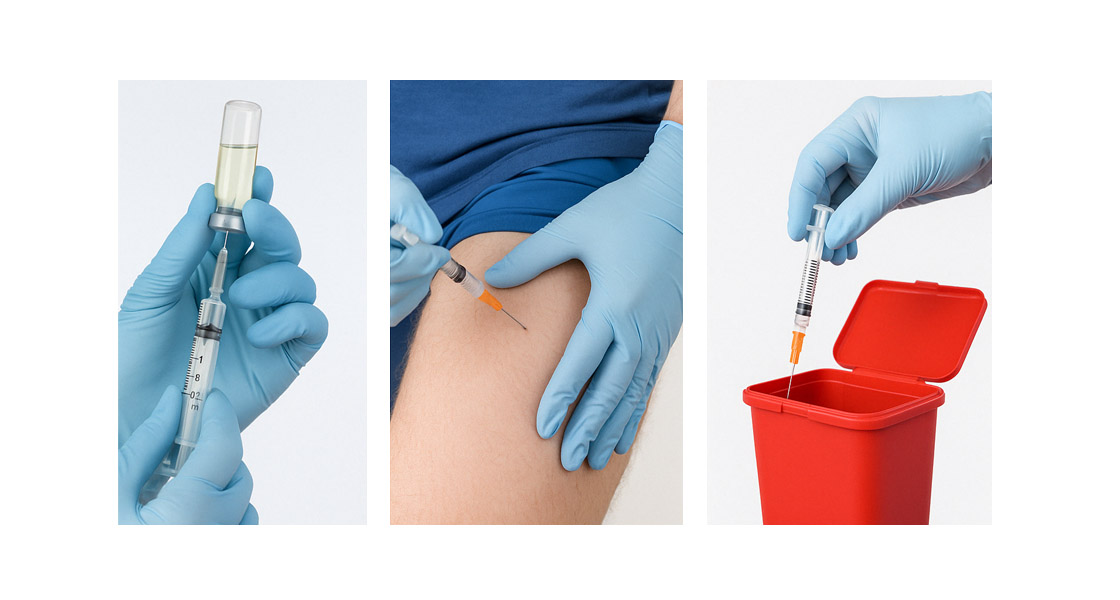 Step-by-step testosterone injection guide